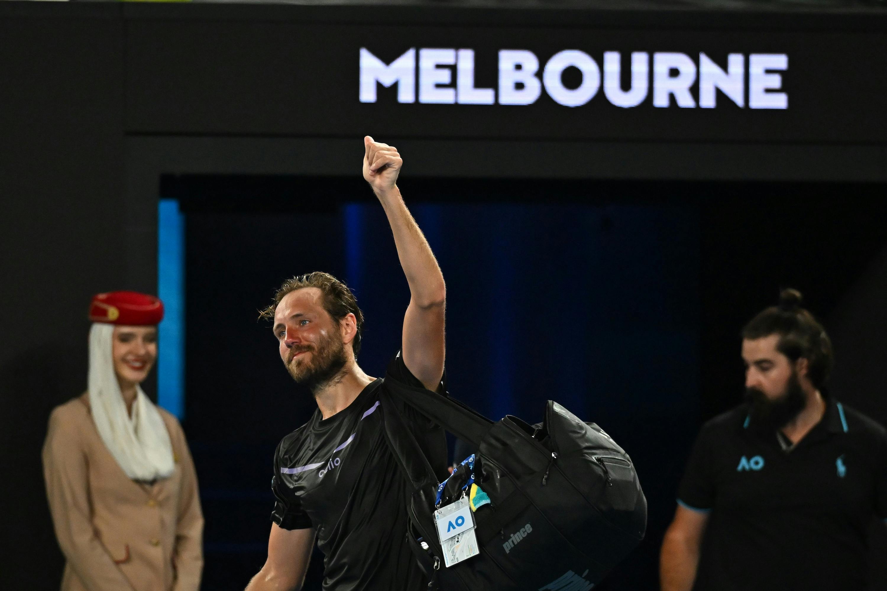 Lucas Pouille, premier tour / Open d'Australie 2025