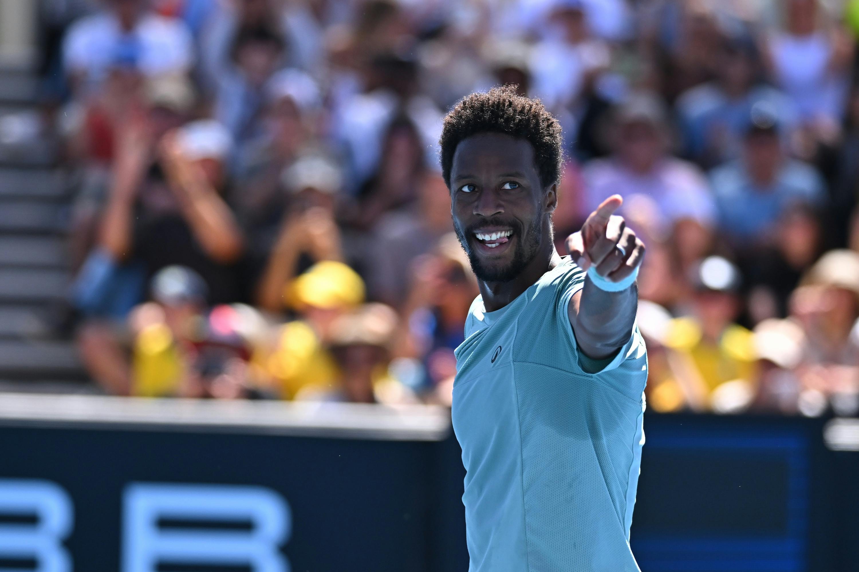 Gaël Monfils, deuxième tour / Open d'Australie 2025