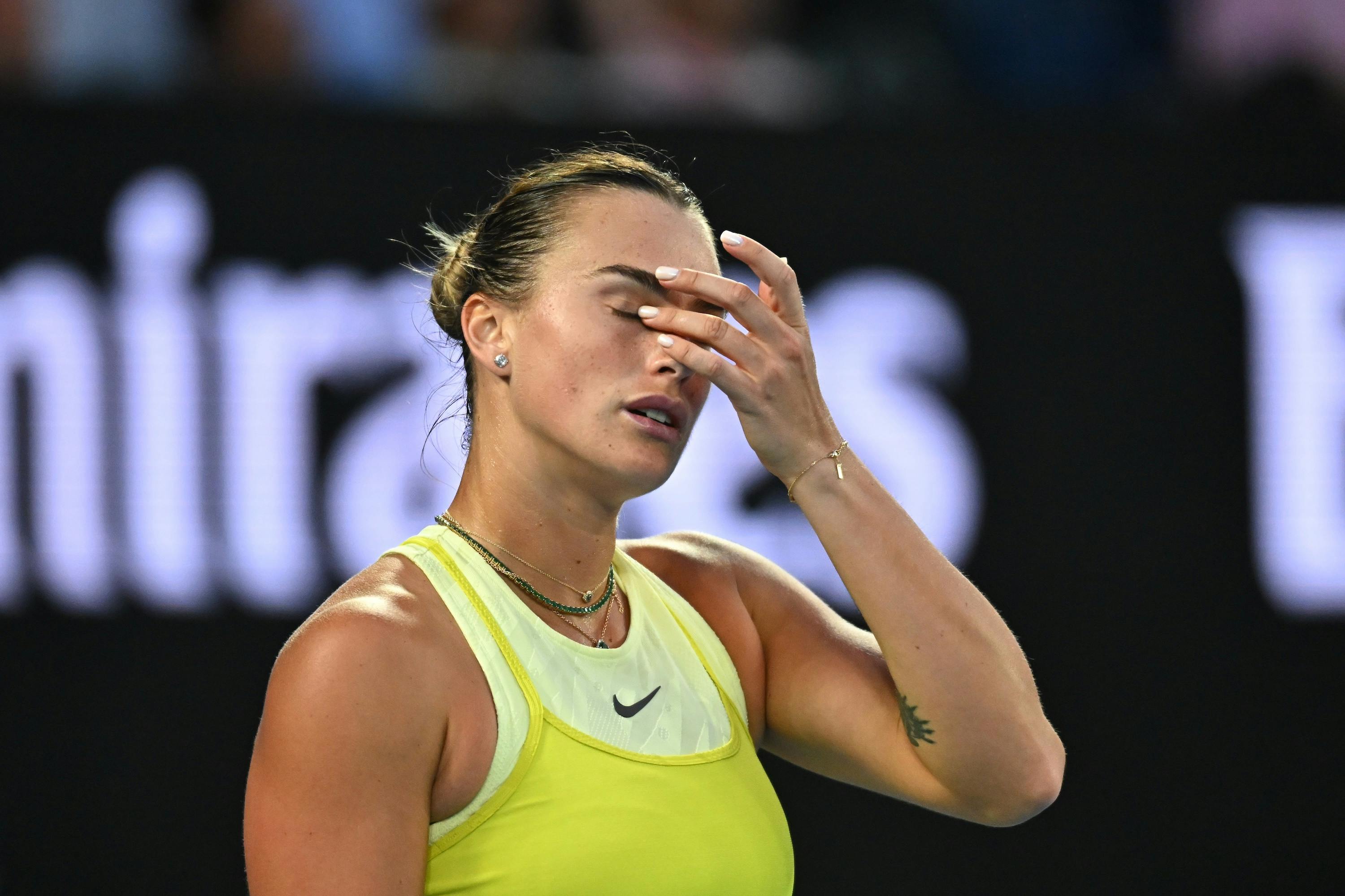 Aryna Sabalenka, finale dames / Open d'Australie 2025