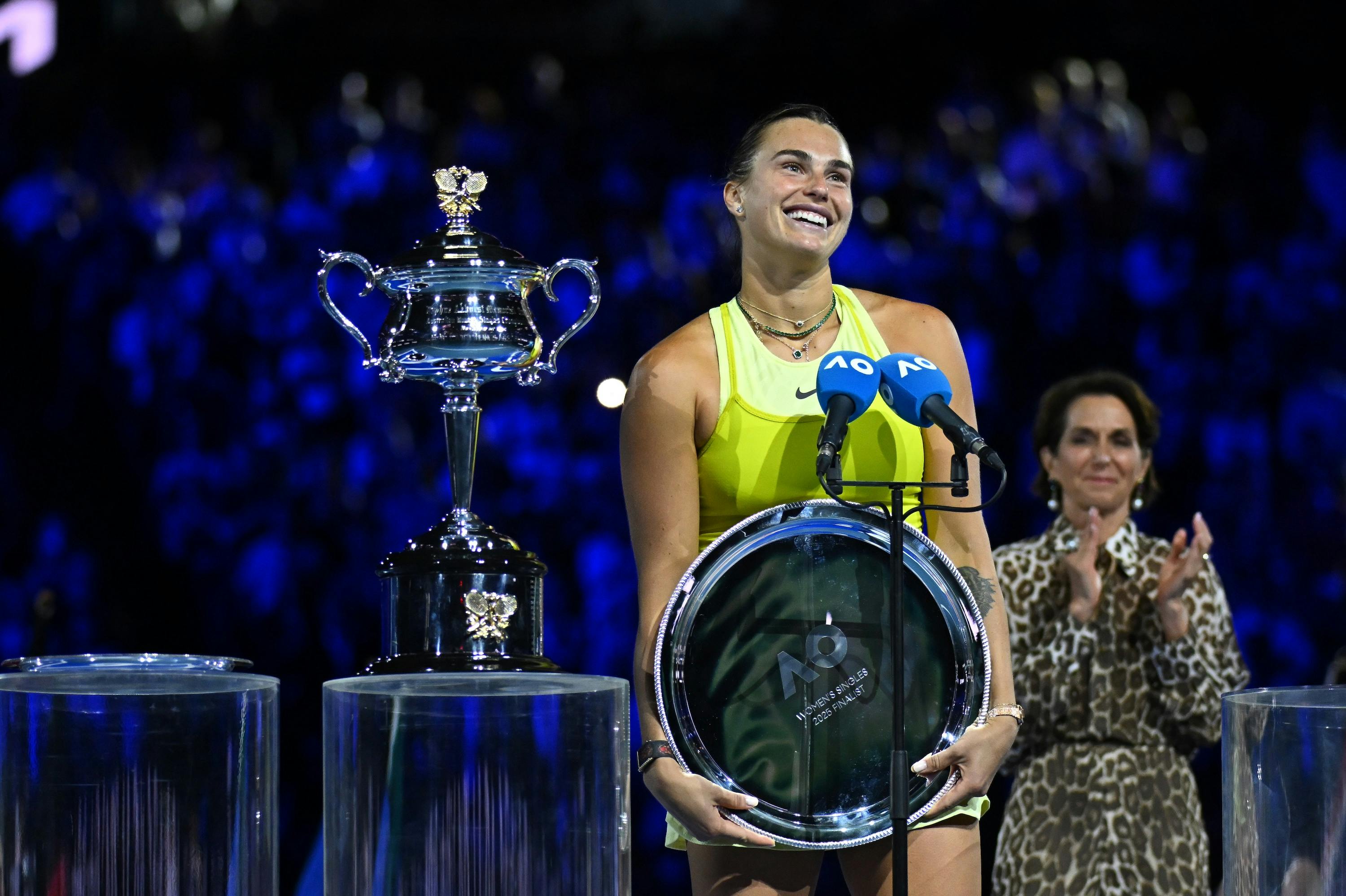 Aryna Sabalenka, finale dames / Open d'Australie 2025