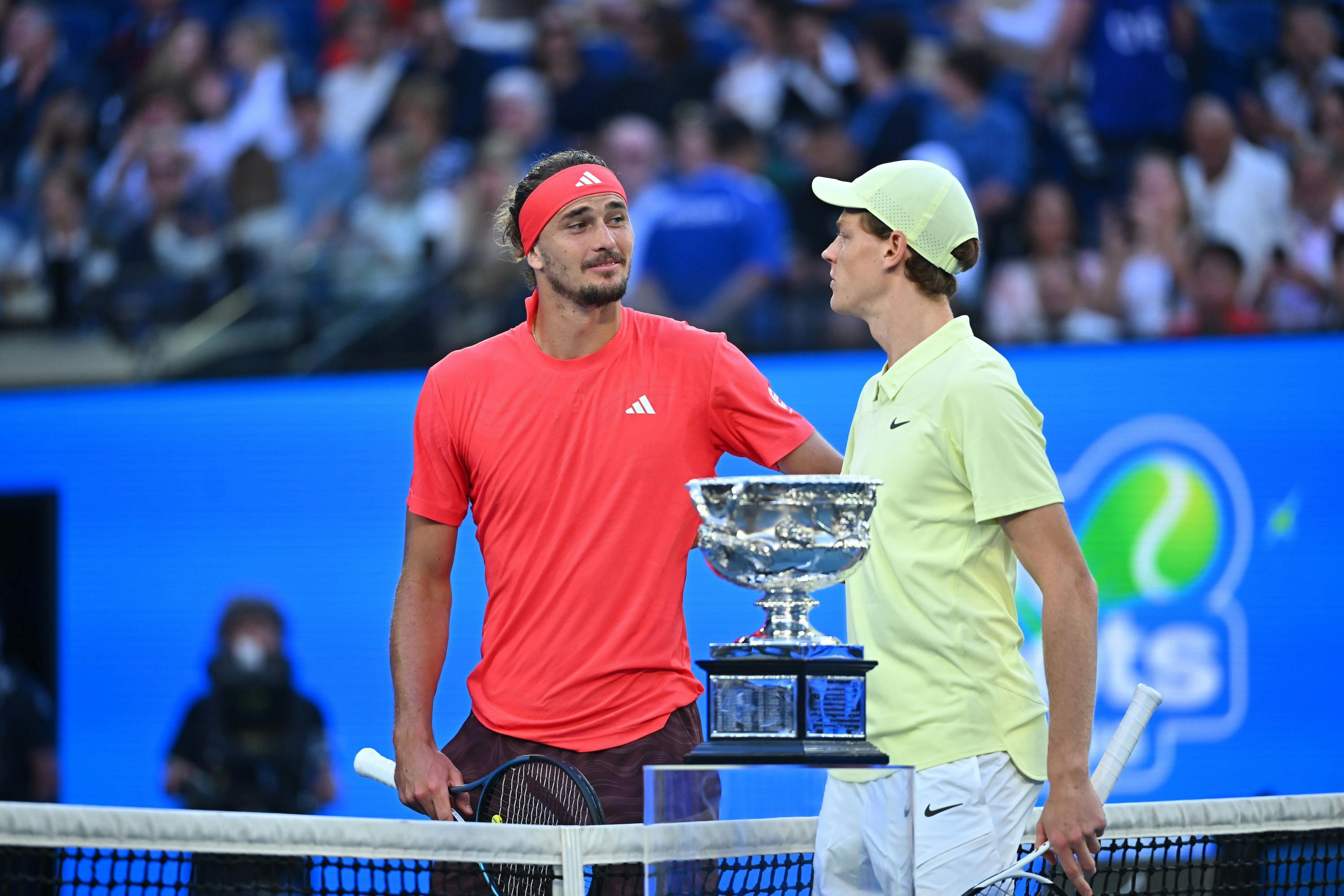 Jannik Sinner & Alexander Zverev, finale messieurs / Open d'Australie 2025