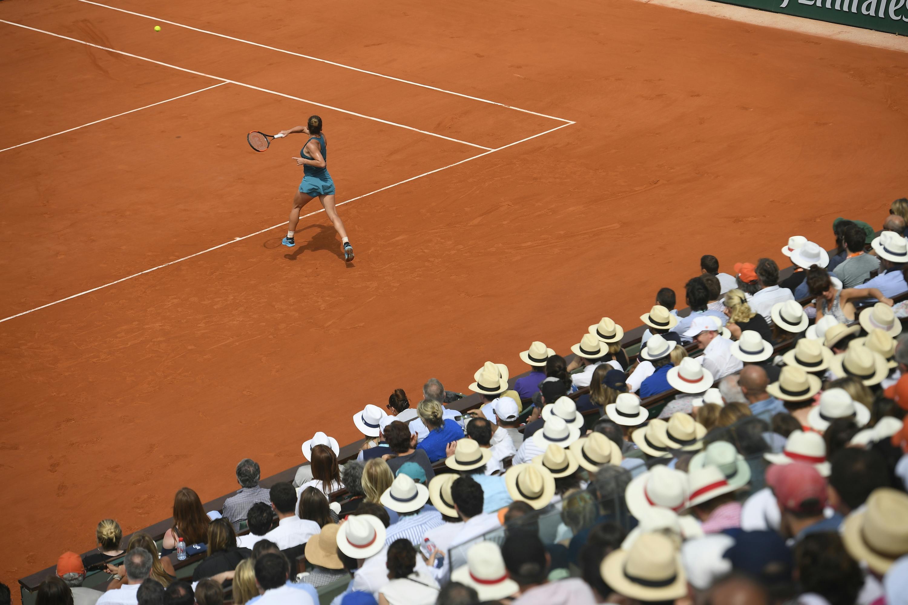 Simona Halep, huitièmes de finale / Roland-Garros 2018