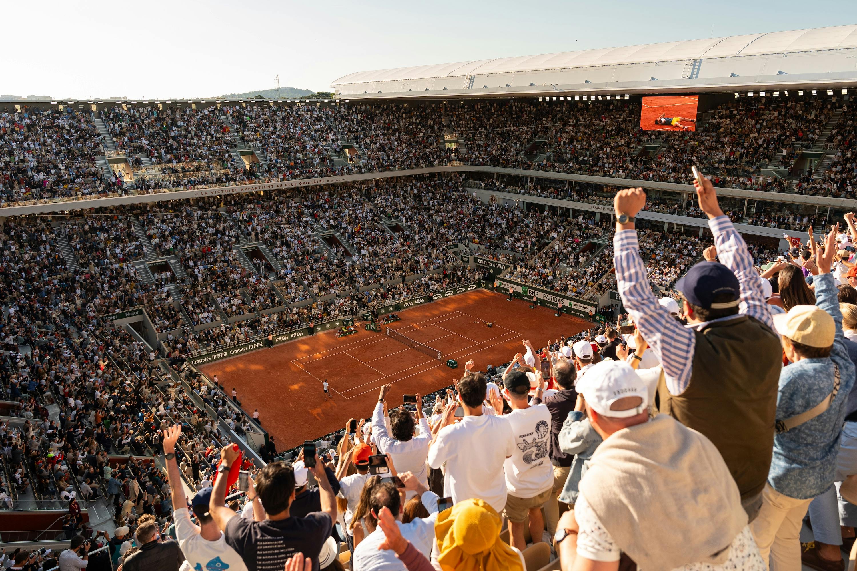 Finale Roland-Garros 2024 / supporters