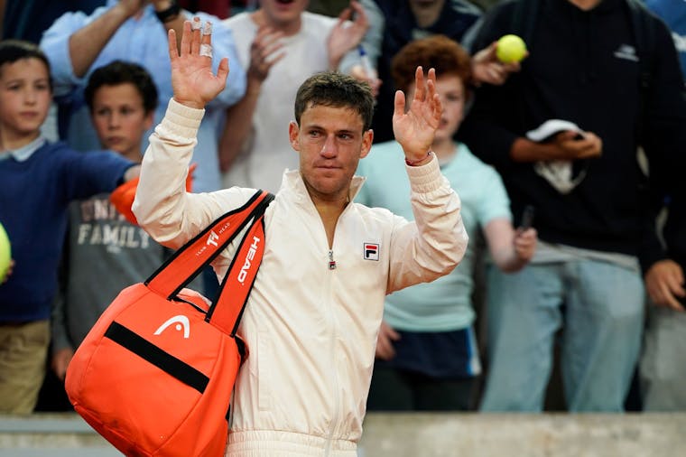 Diego Schwartzman, 2e tour, qualifications, Roland-Garros 2024 Diego Schwartzman, 2e tour, qualifications, Roland-Garros 2024