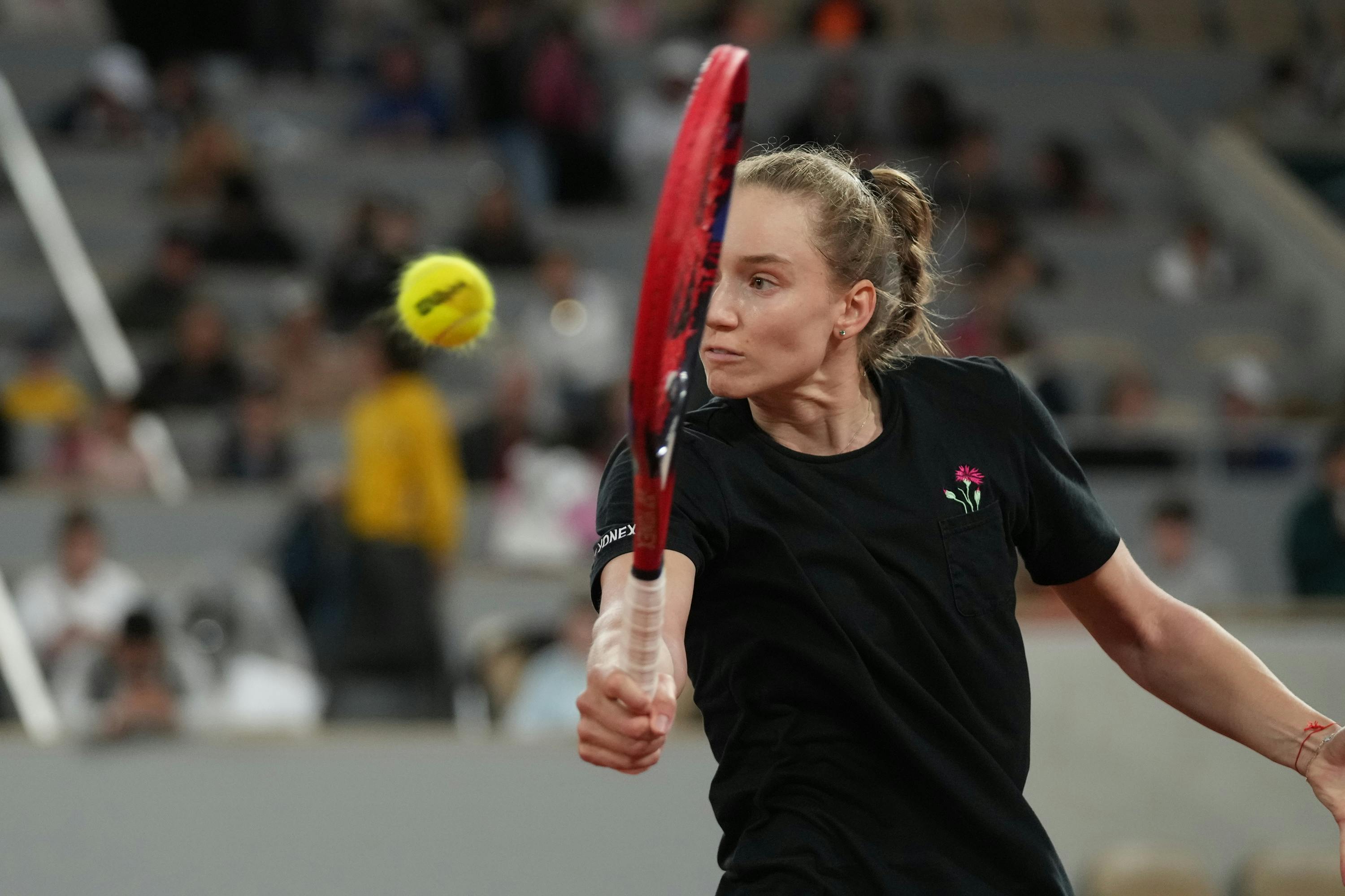  Elena Rybakina, practice, Roland-Garros 2024