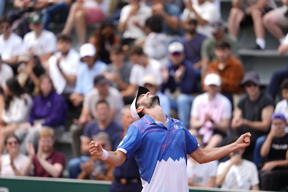 Valentin Vacherot, 3e tour, qualifications, Roland-Garros 2024