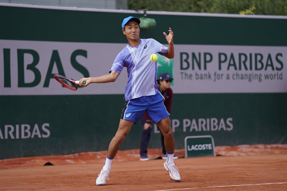 Shintaro Mochizuki, 3e tour, qualifications, Roland-Garros 2024