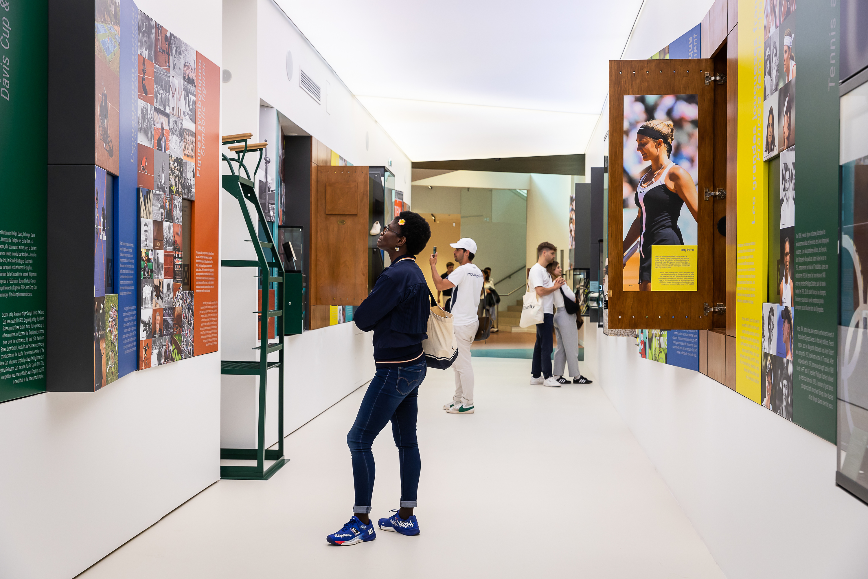Roland-Garros, Tenniseum, galerie muséale