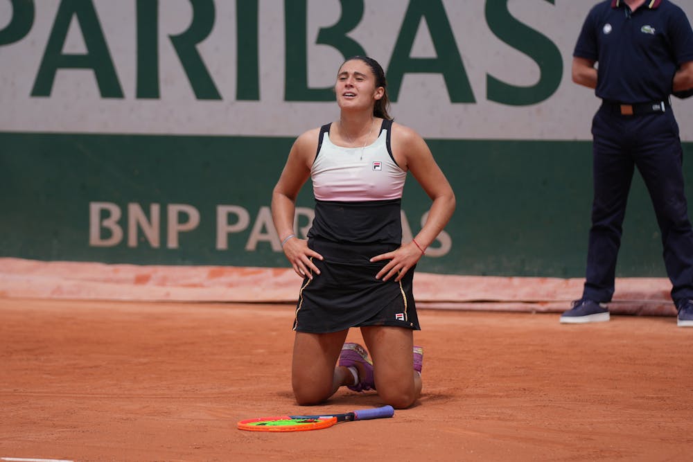 Julia Riera, 3e tour, qualifications, Roland-Garros 2024