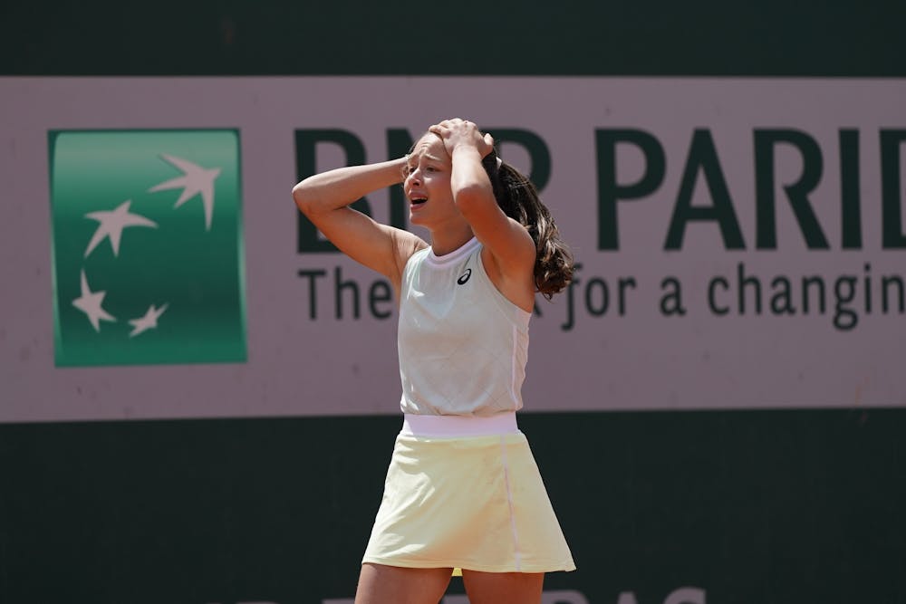  Zeynep Sonmez, 3e tour, qualifications, Roland-Garros 2024