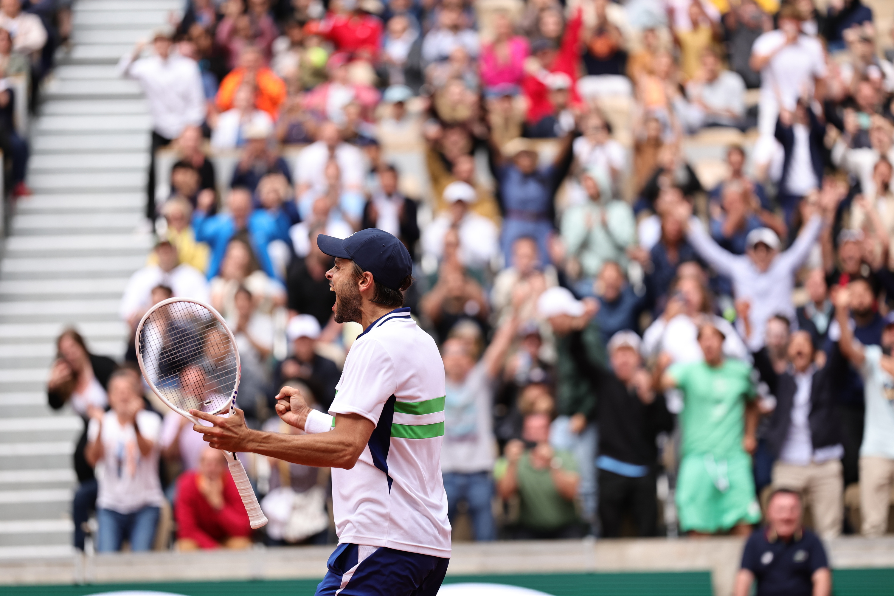 Grégoire Barrère, 3e tour, qualifications, Roland-Garros 2024