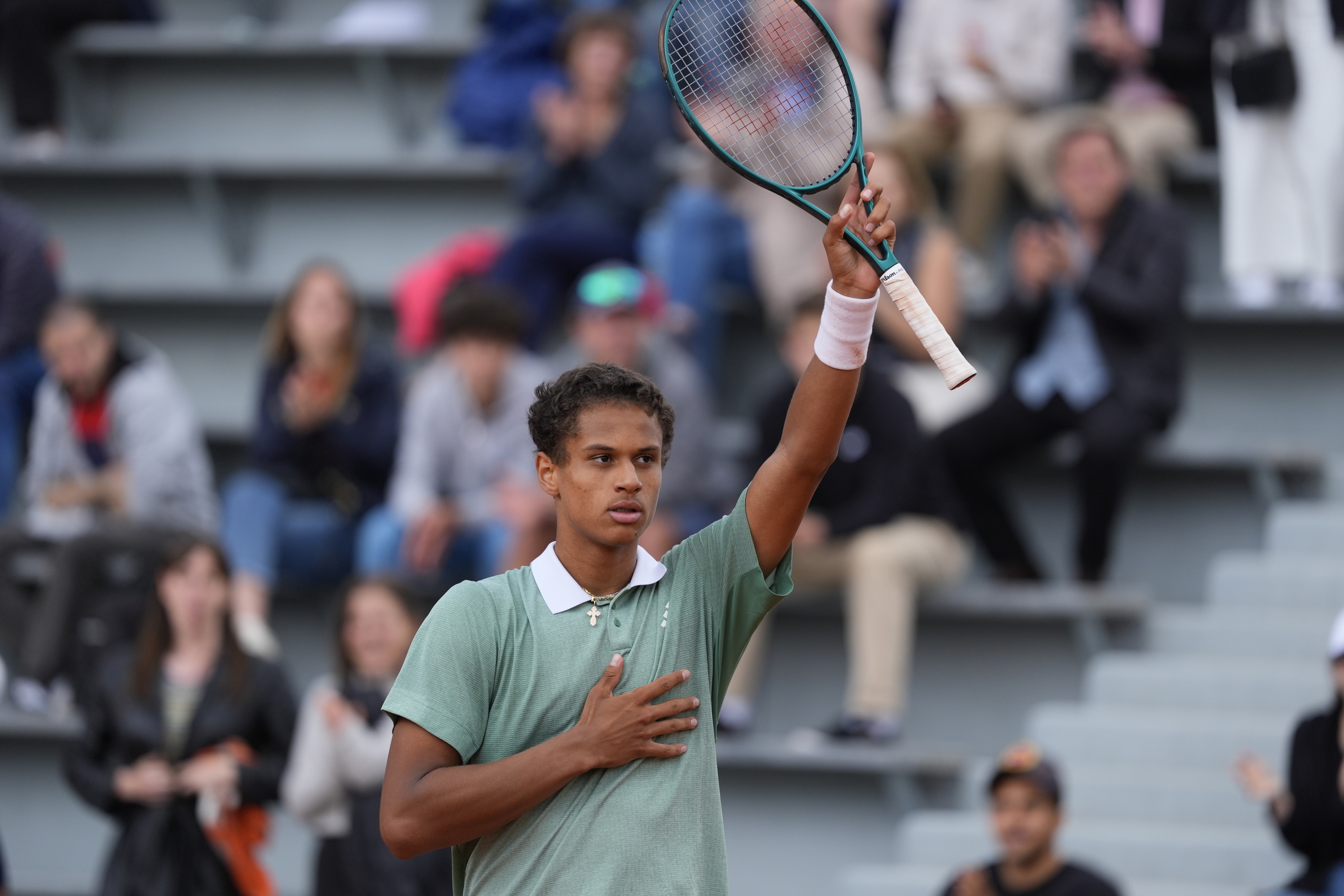 Gabriel Diallo, 3e tour, qualifications, Roland-Garros 2024