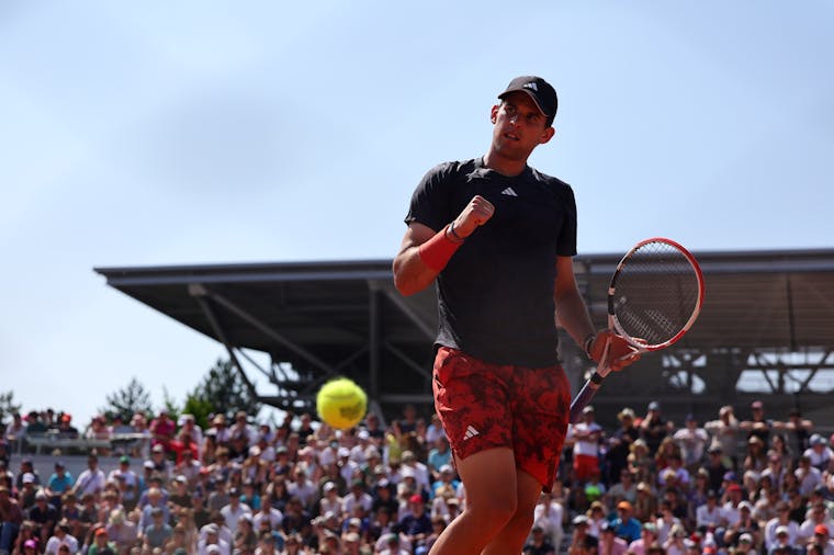 Dominic Thiem, Roland-Garros 2023, Simple Messieurs, 1er Tour