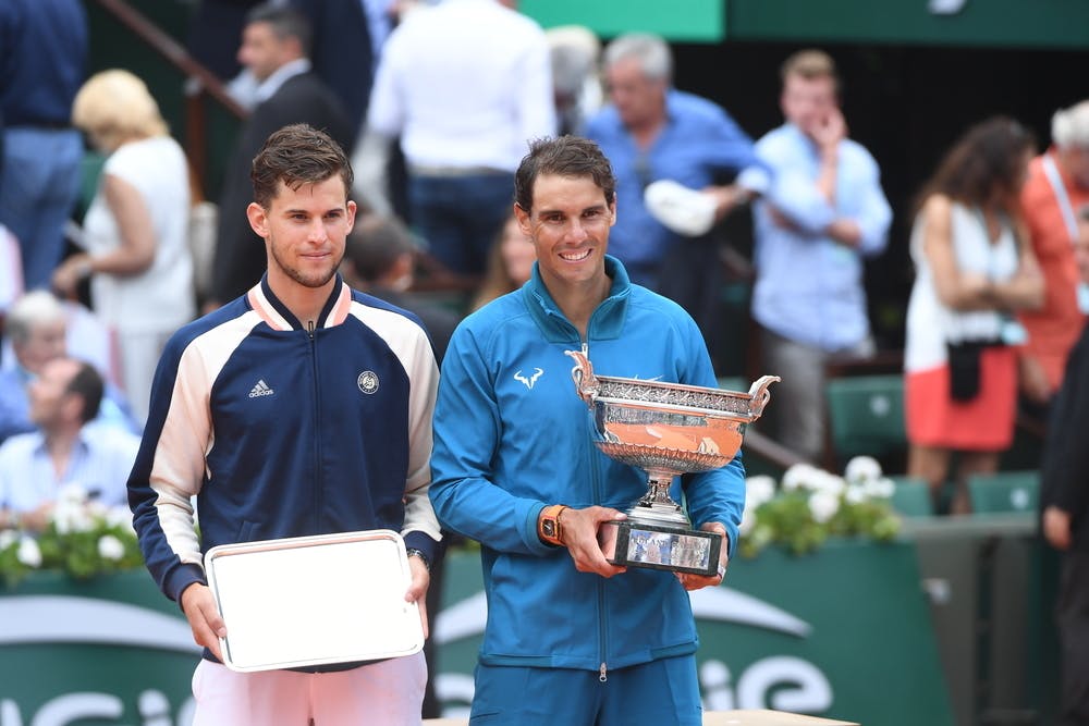 Dominic Thiem, Rafael Nadal, finale, Roland-Garros 2018