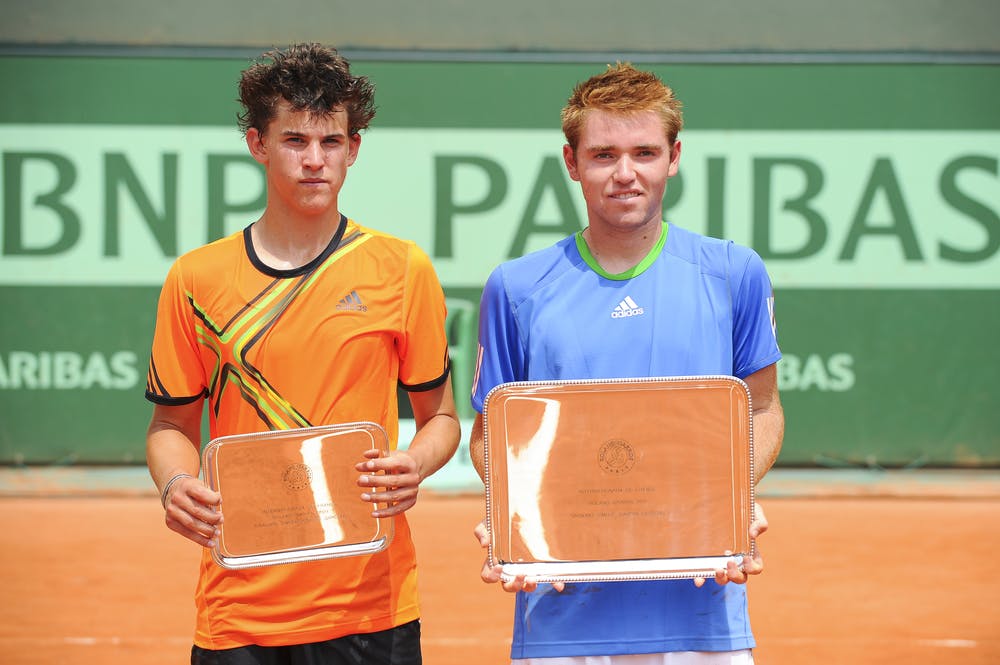Dominic Thiem, Bjorn Fratangelo, juniors, finale, Roland-Garros 2011 