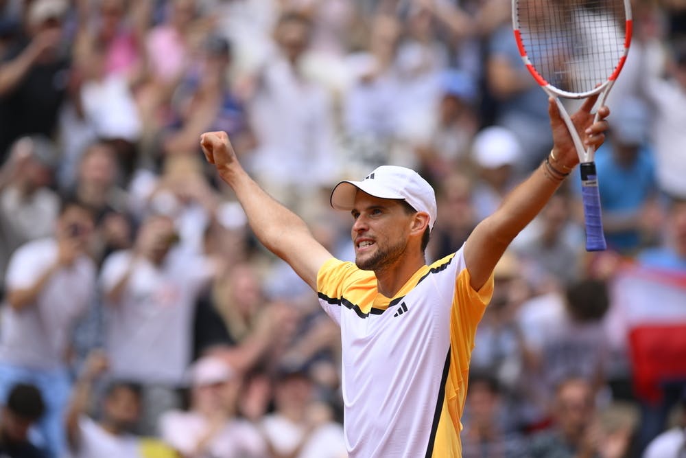 Dominic Thiem, premier tour, qualifications Roland-Garros 2024