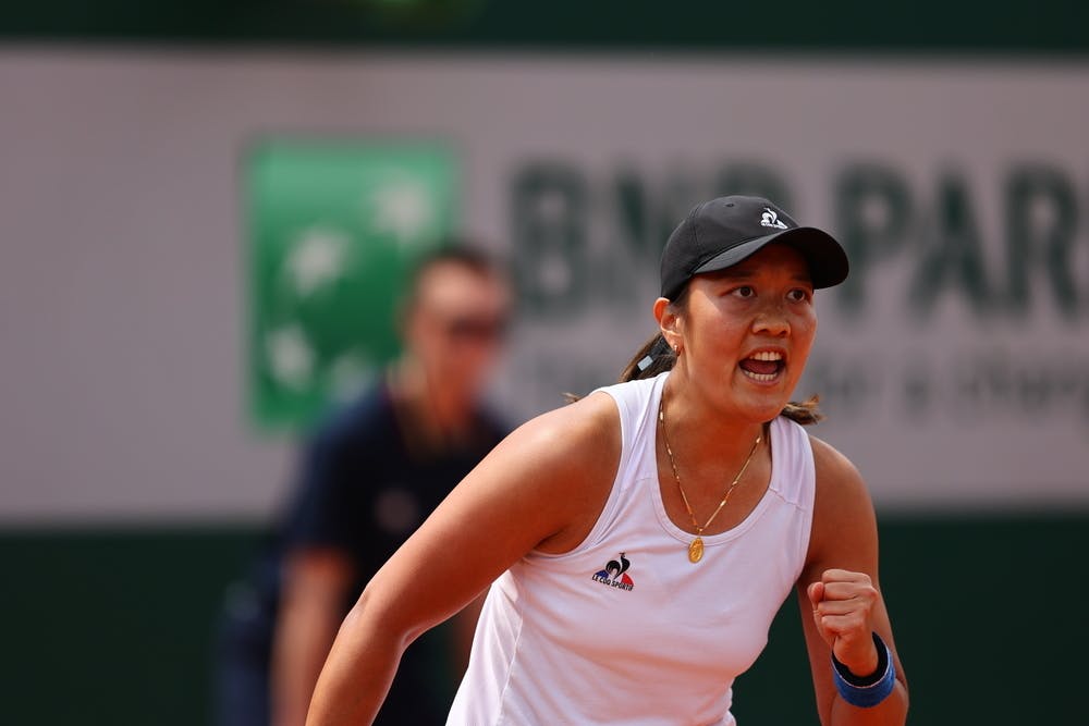 Harmony Tan, first round, qualifying, Roland-Garros 2024