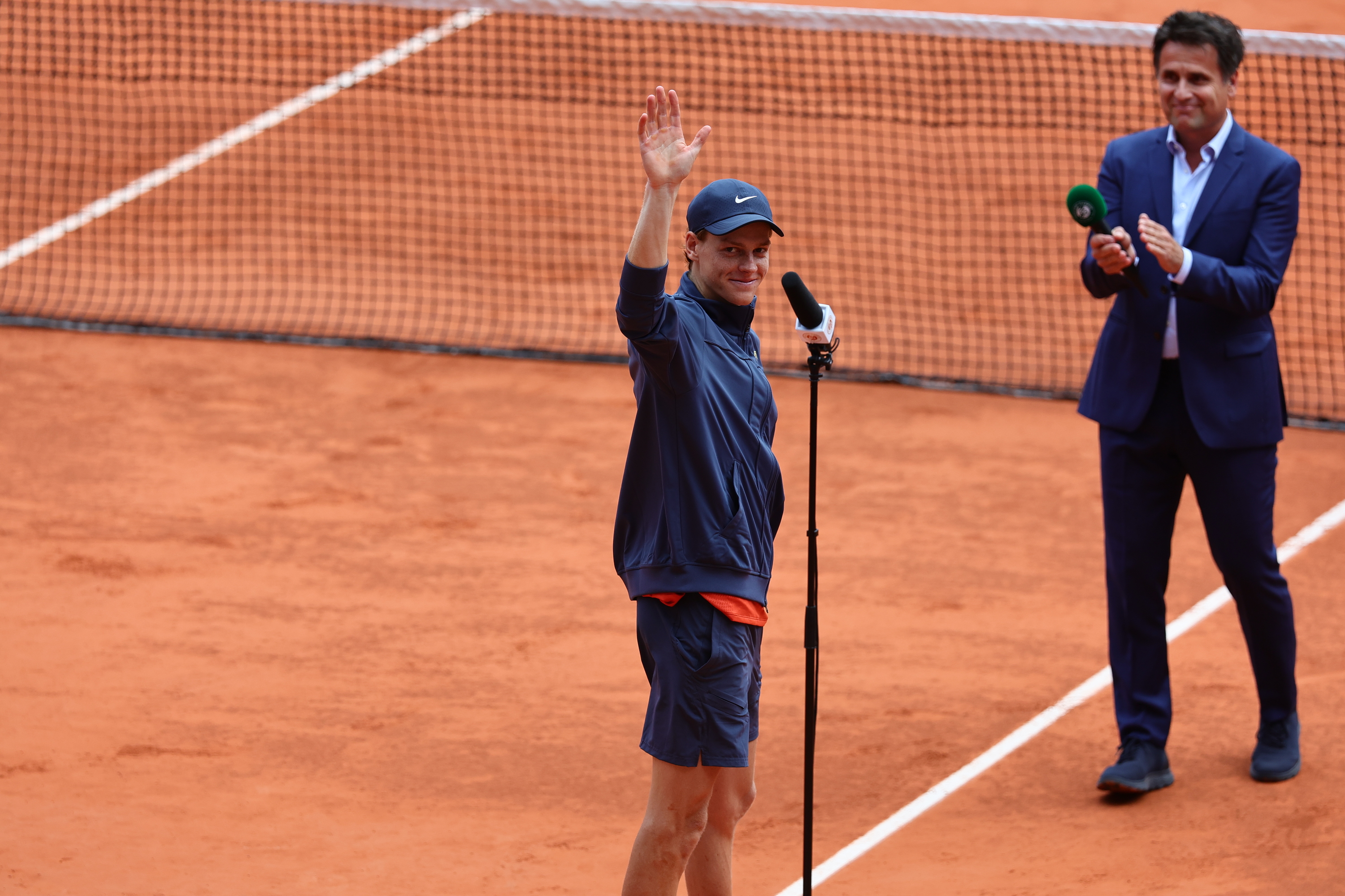 Jannik Sinner, quarts de finale, Roland-Garros 2024