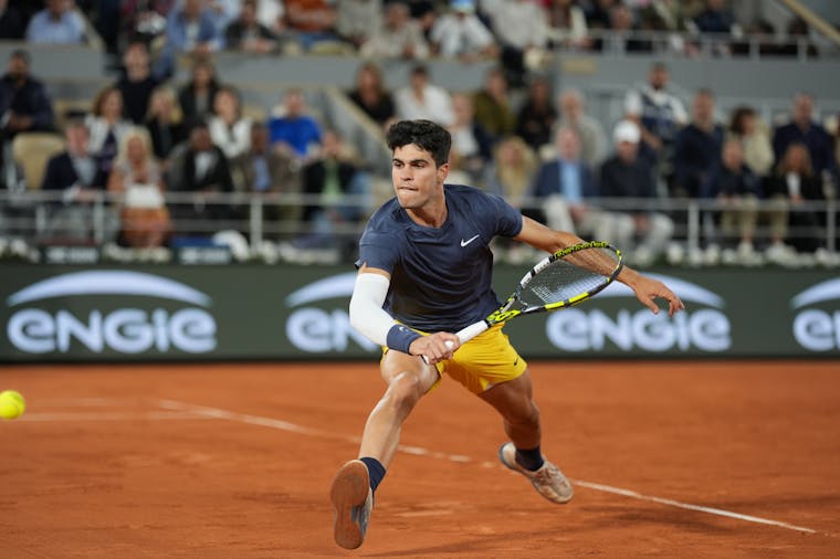 Carlos Alcaraz, quarts de finale, Roland-Garros 2024