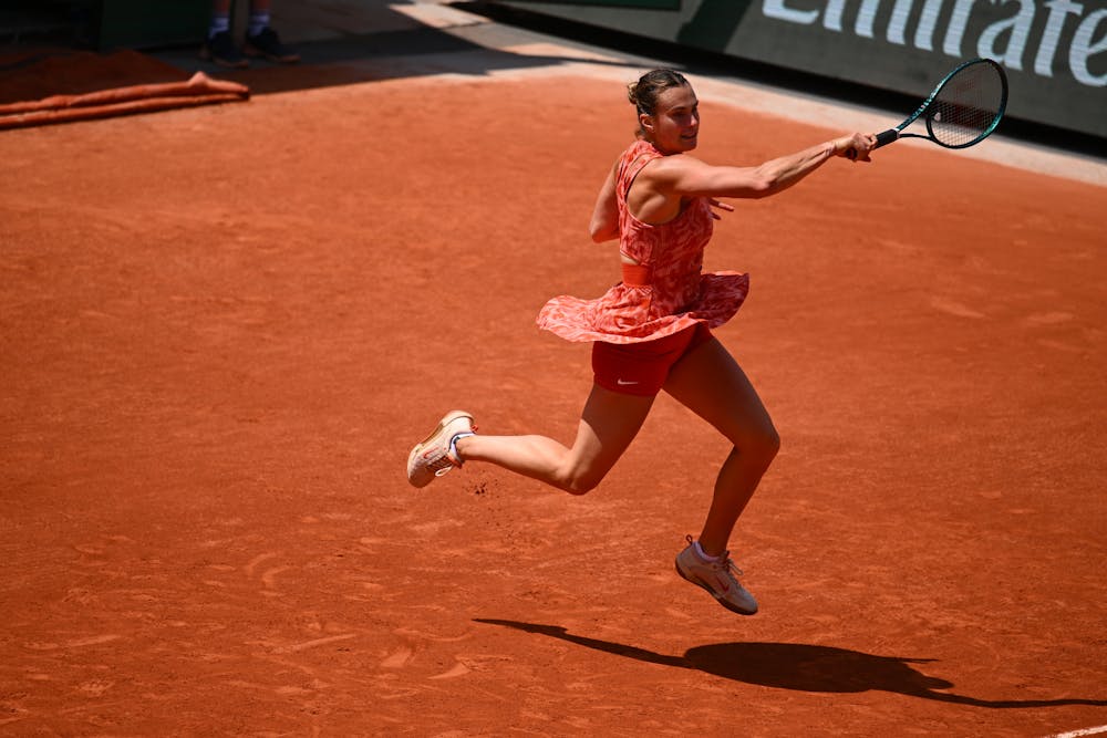 Aryna Sabalenka, huitièmes de finale, Roland-Garros 2024