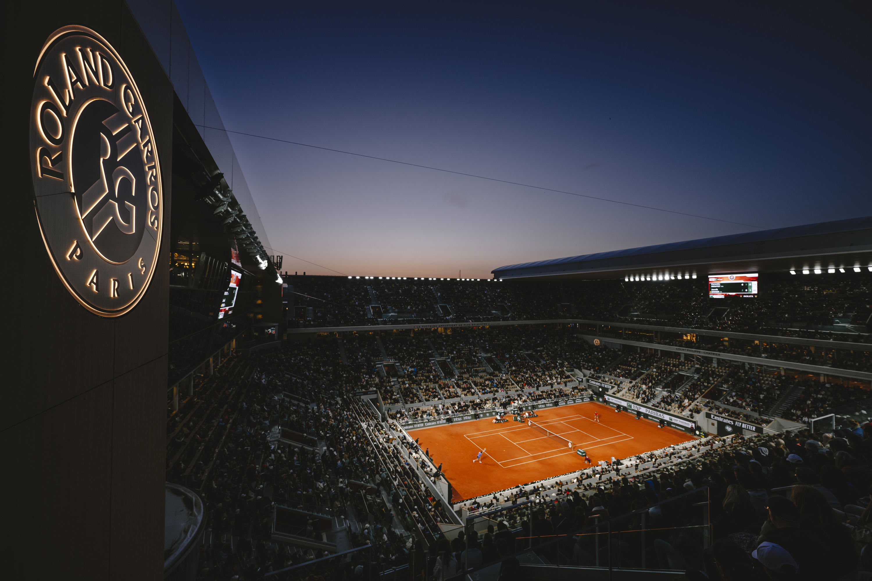 Court Philippe-Chatrier, Roland-Garros 2024