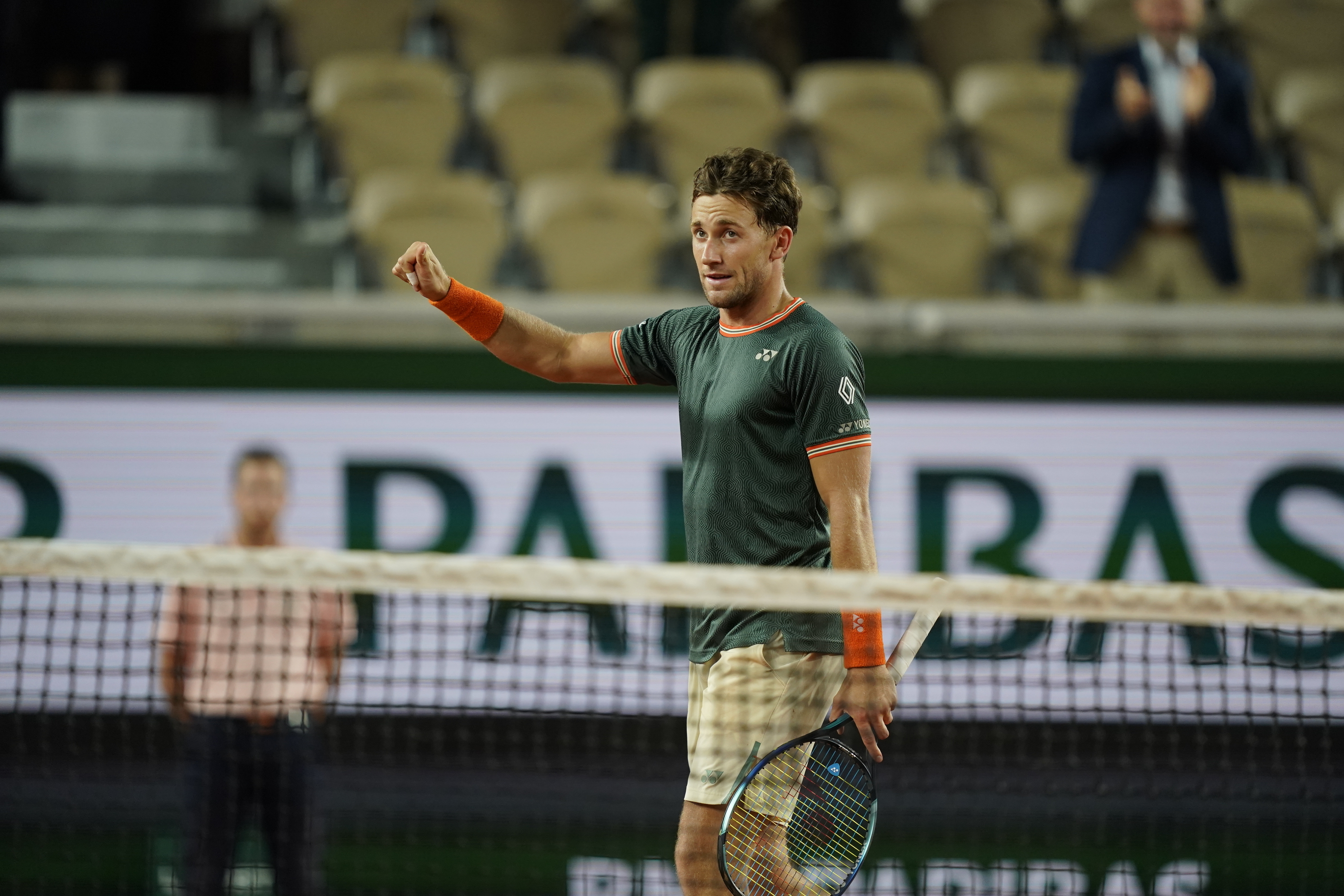 Casper Ruud, fourth round, Roland-Garros 2024