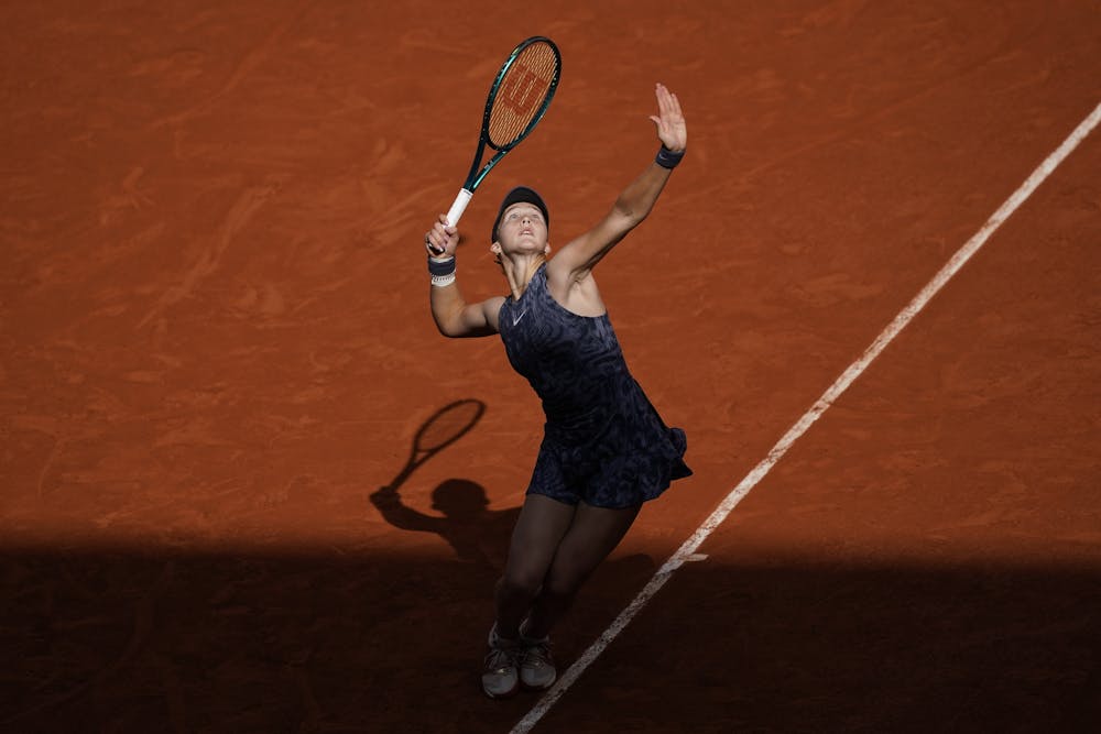 Mirra Andreeva, huitièmes de finale, Roland-Garros 2024
