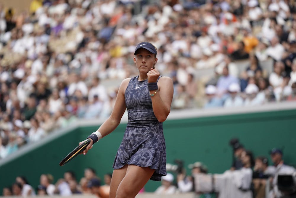 Mirra Andreeva, huitièmes de finale, Roland-Garros 2024