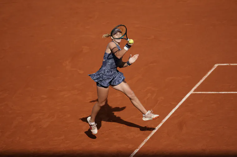 Mirra Andreeva, huitièmes de finale, Roland-Garros 2024 Mirra Andreeva, huitièmes de finale, Roland-Garros 2024