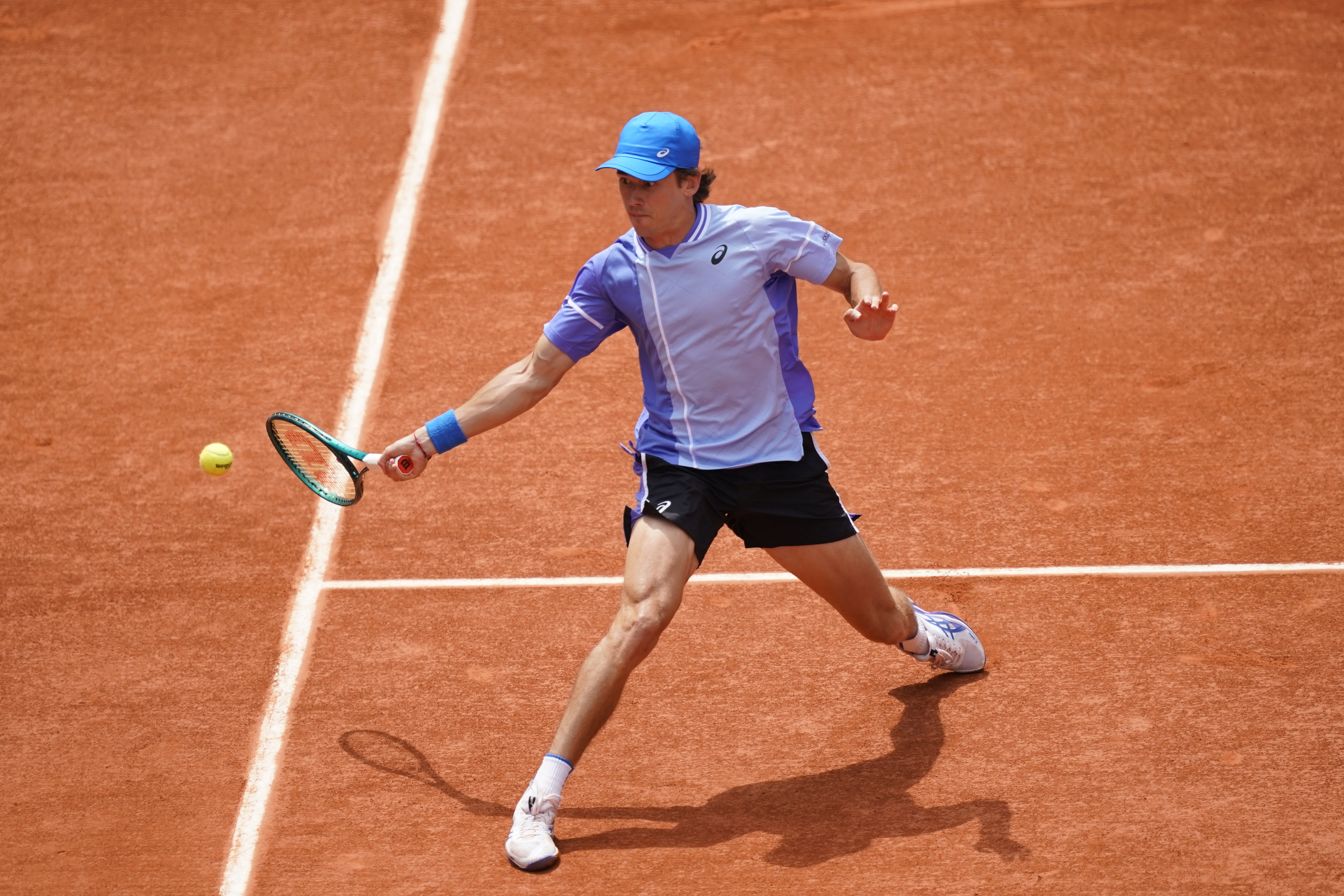 Alex De Minaur, huitièmes de finale, Roland-Garros 2024