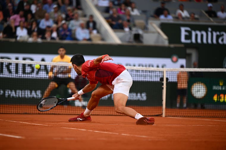 Novak Djokovic, huitièmes de finale, Roland-Garros 2024