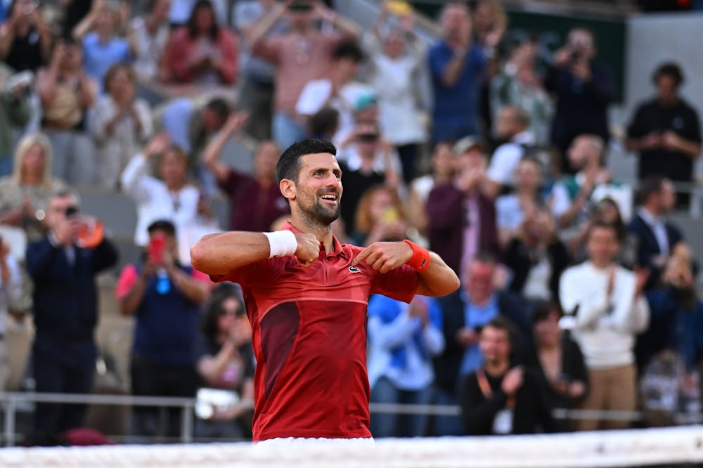 Novak Djokovic, huitièmes de finale, Roland-Garros 2024