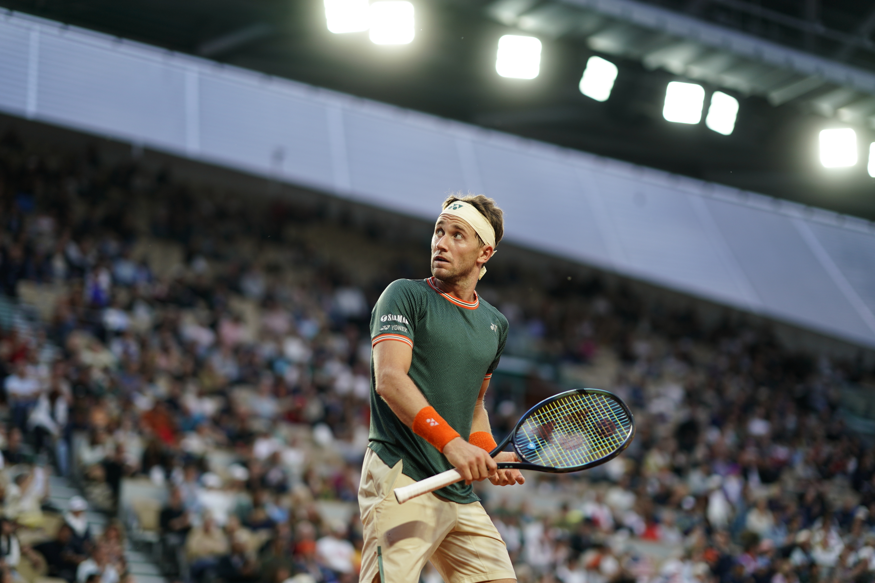 Casper Ruud, huitièmes de finale, Roland-Garros 2024