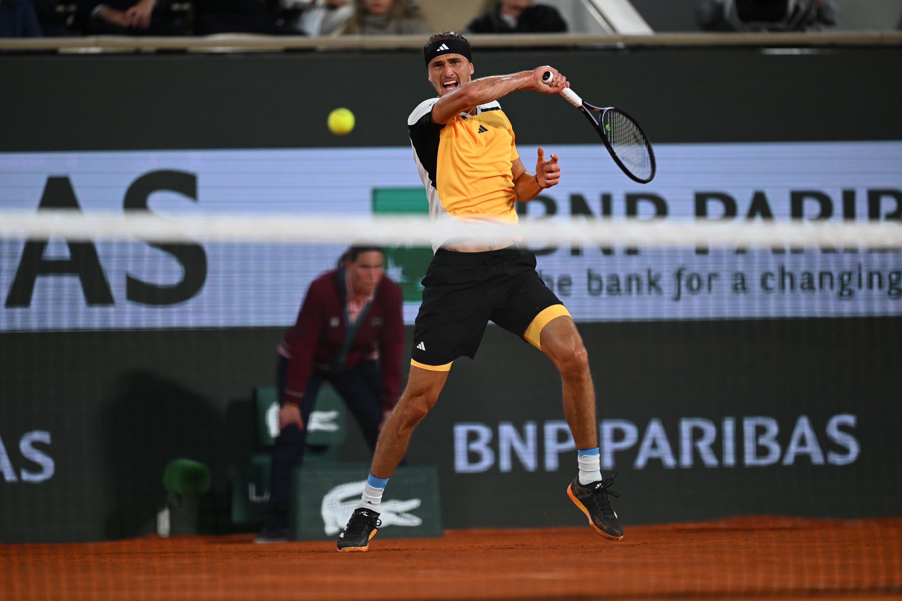 Alexander Zverev, fourth round, Roland-Garros 2024