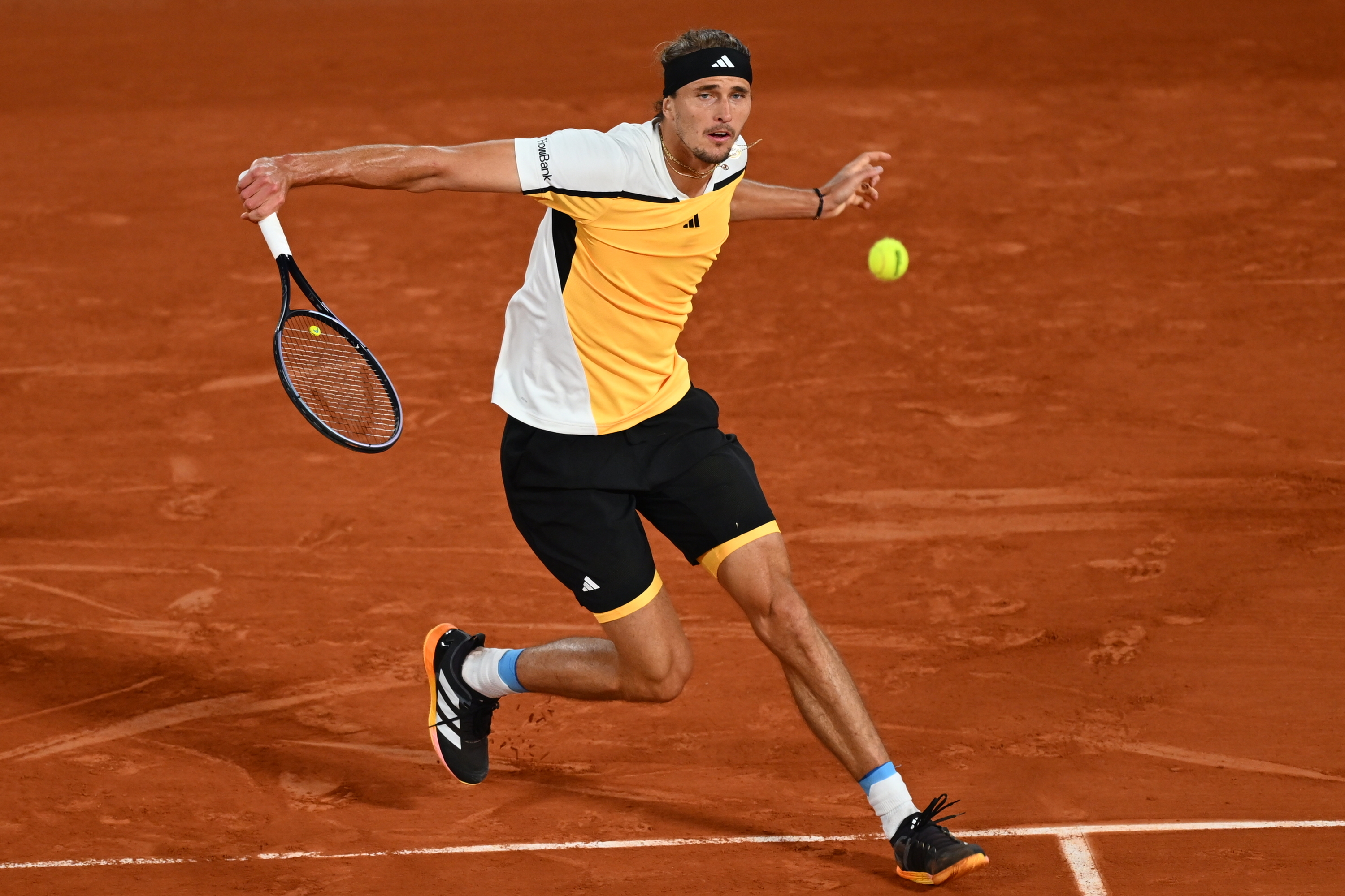 Alexander Zverev, fourth round, Roland-Garros 2024