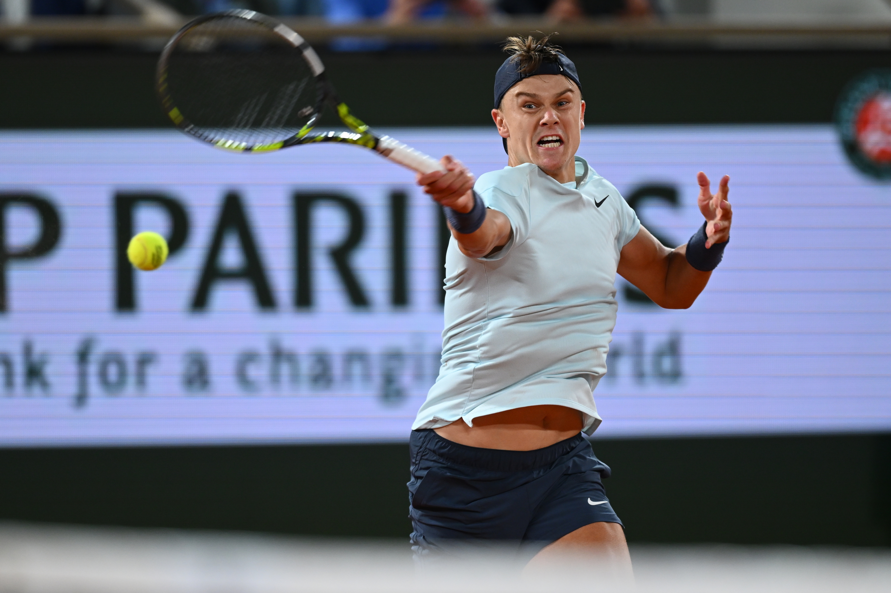 Holger Rune, huitièmes de finale, Roland-Garros 2024