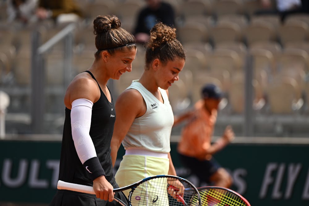 Sara Errani, Jasmine Paolini, third round, women's doubles, Roland-Garros 2024