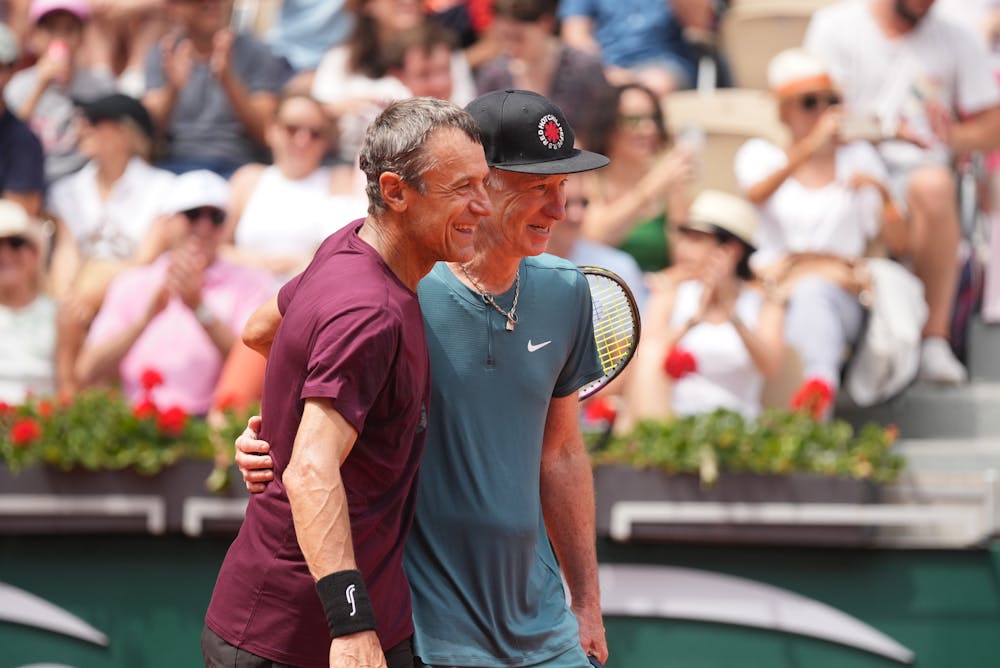 Mats Wilander, John McEnroe, Roland-Garros 2023, Double Messieurs Legendes