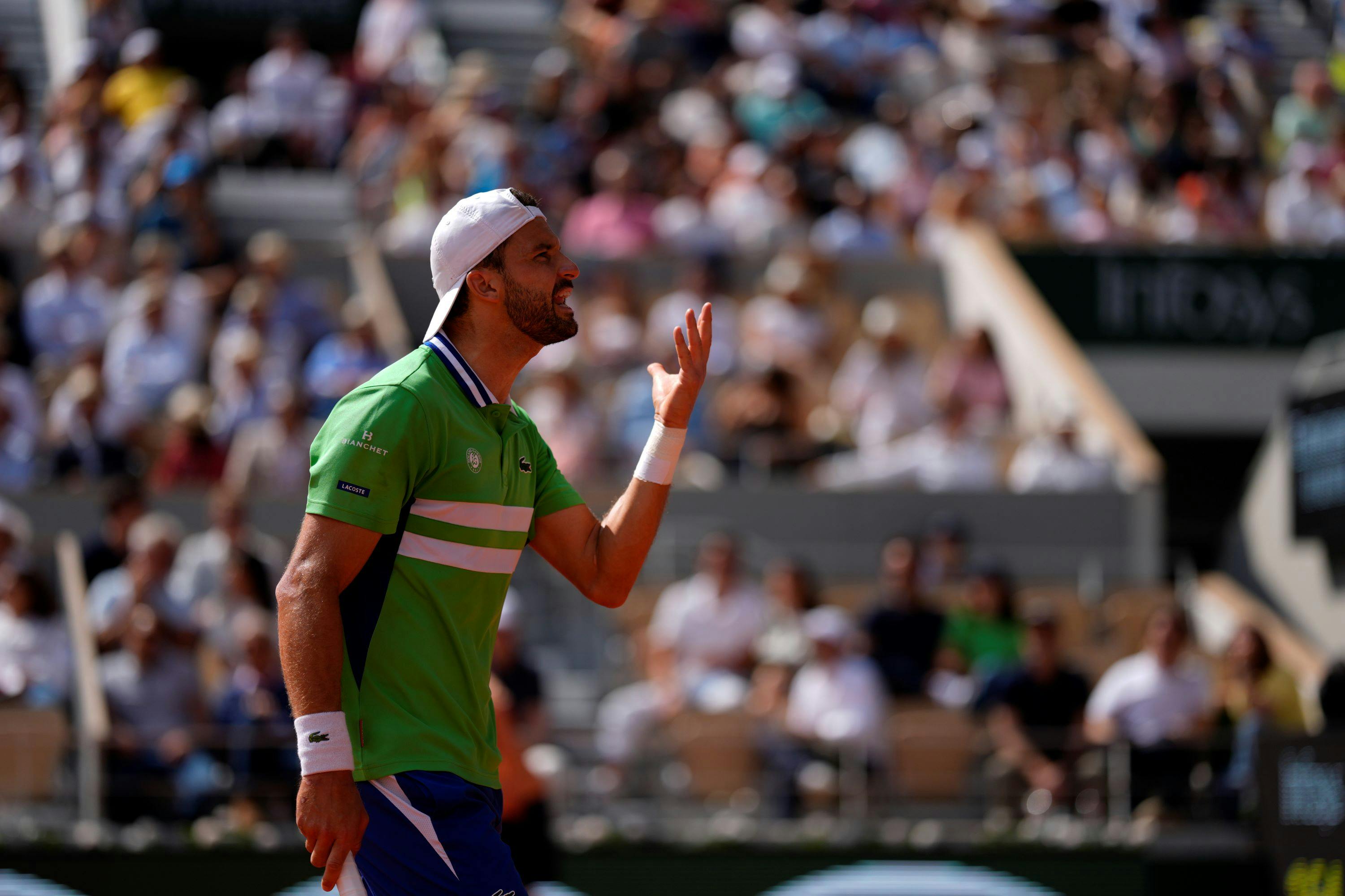Grigor Dimitrov, quarts de finale, Roland-Garros 2024