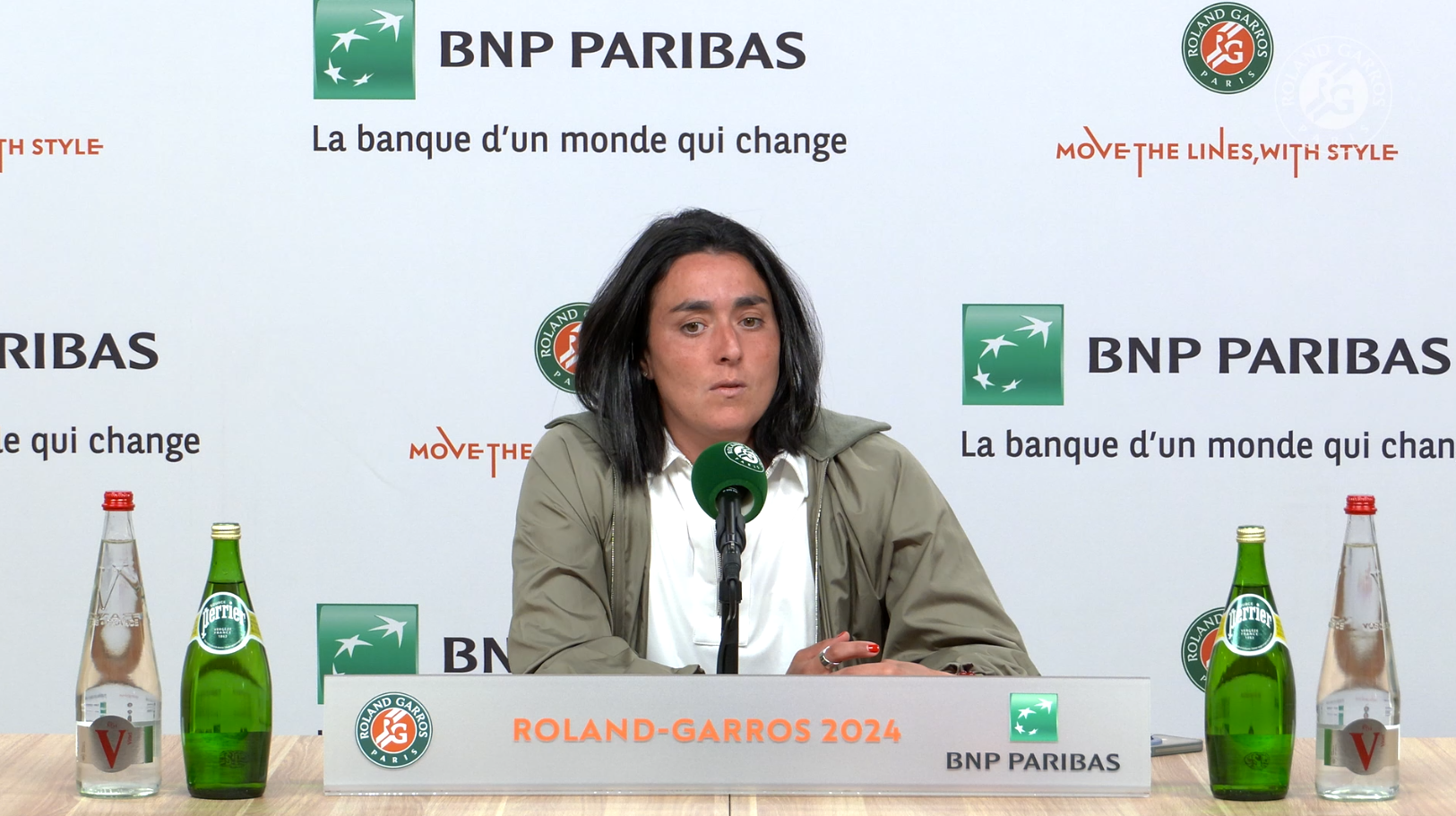 Ons Jabeur, quarter-final, Roland-Garros 2024