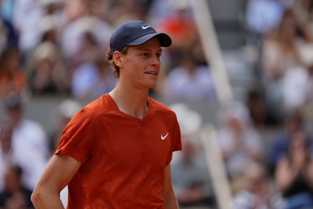 Jannik Sinner, quarts de finale, Roland-Garros 2024 Jannik Sinner, quarts de finale, Roland-Garros 2024