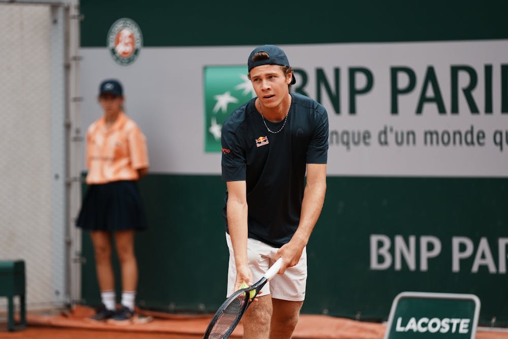 Joel Schwaerzler, first round boys' singles, Roland-Garros 2024