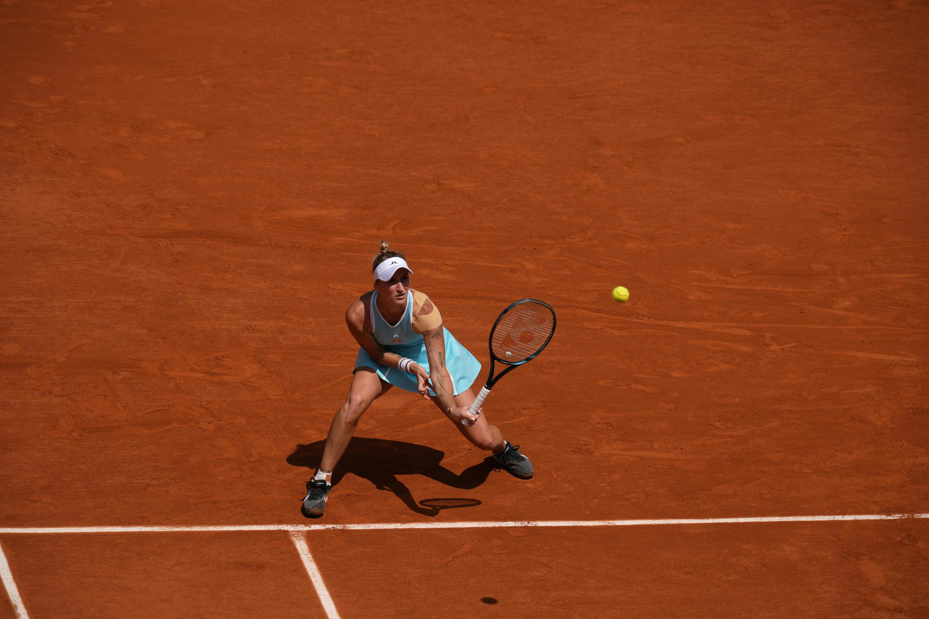 Marketa Vondrousova, quarter-final, Roland-Garros 2024