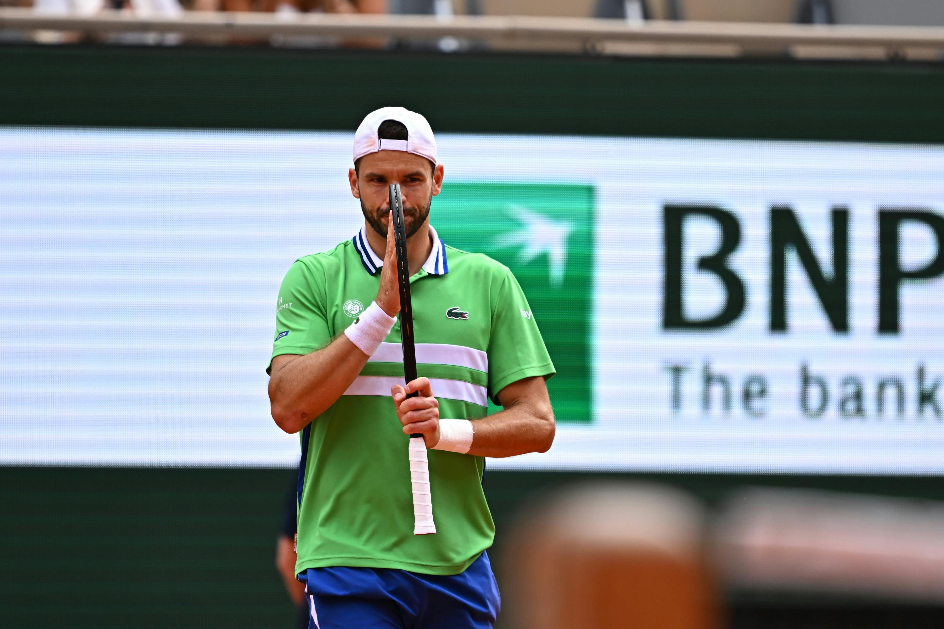 Grigor Dimitrov, quarter-final, Roland-Garros 2024