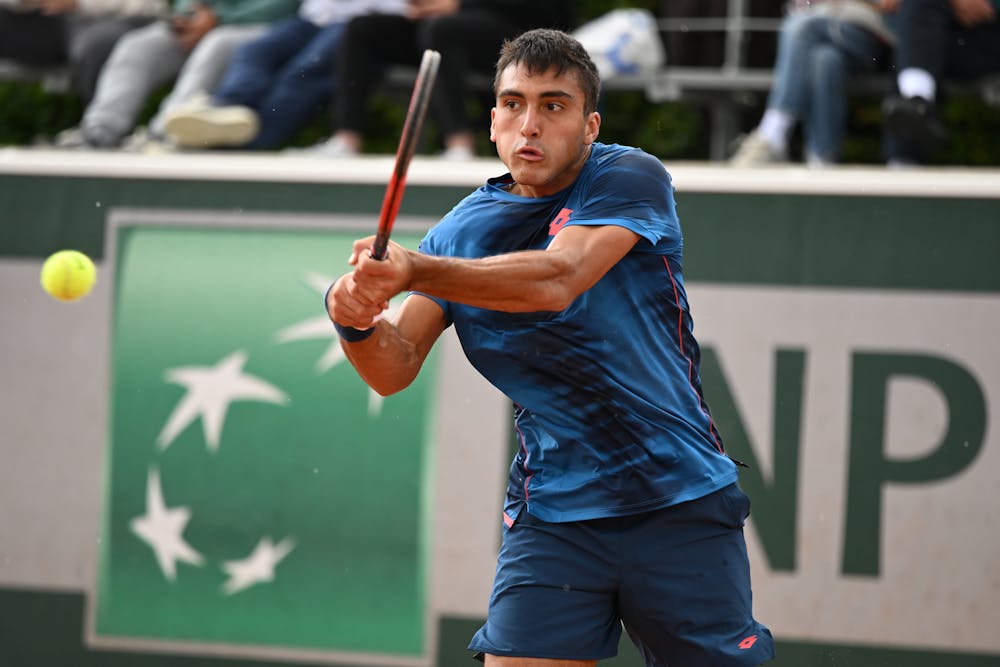 Roman Andres Burruchaga, 2e tour, qualifications, Roland-Garros 2024