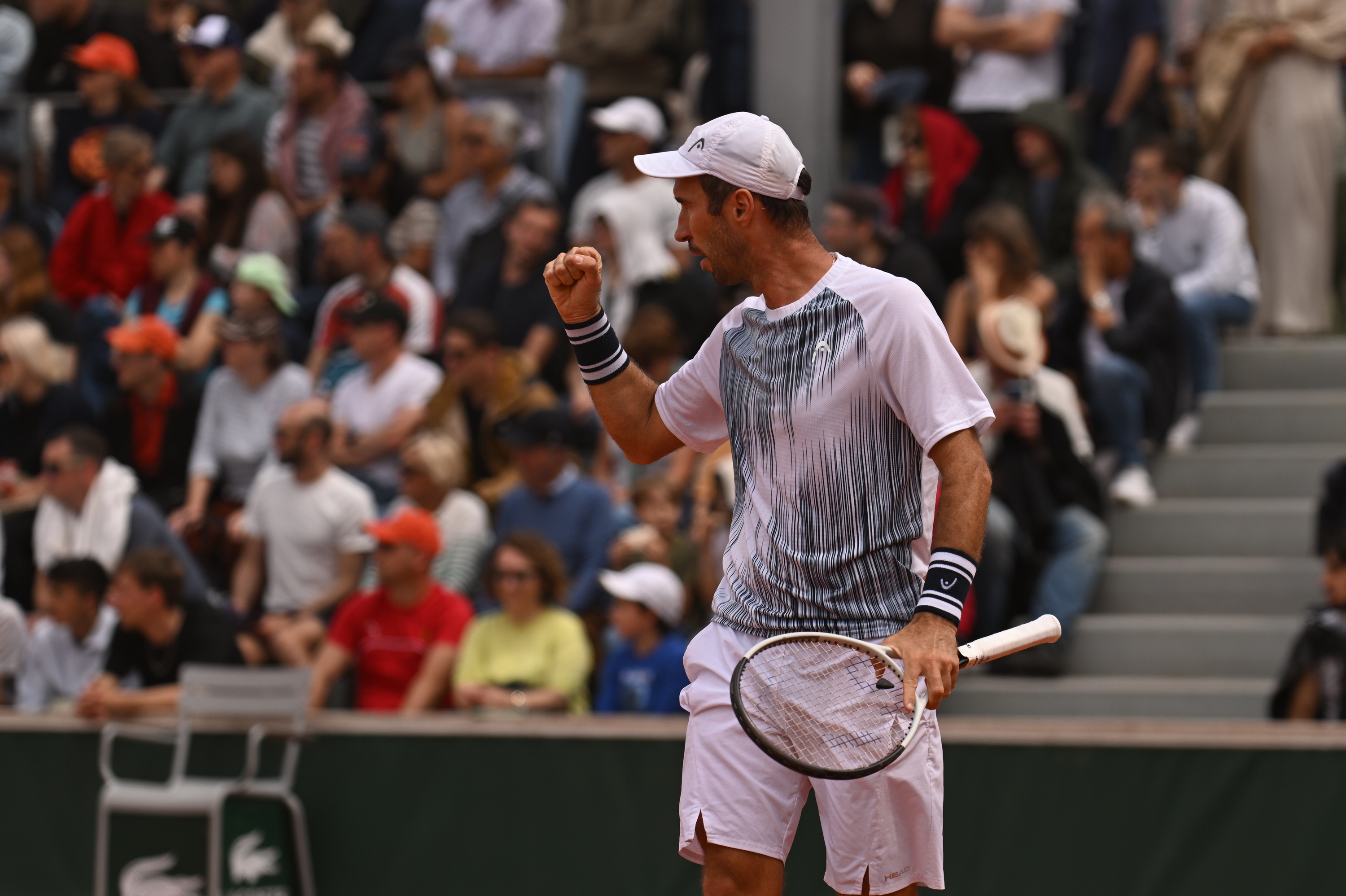 Mikhail Kukushkin, 3e tour, qualifications, Roland-Garros 2024