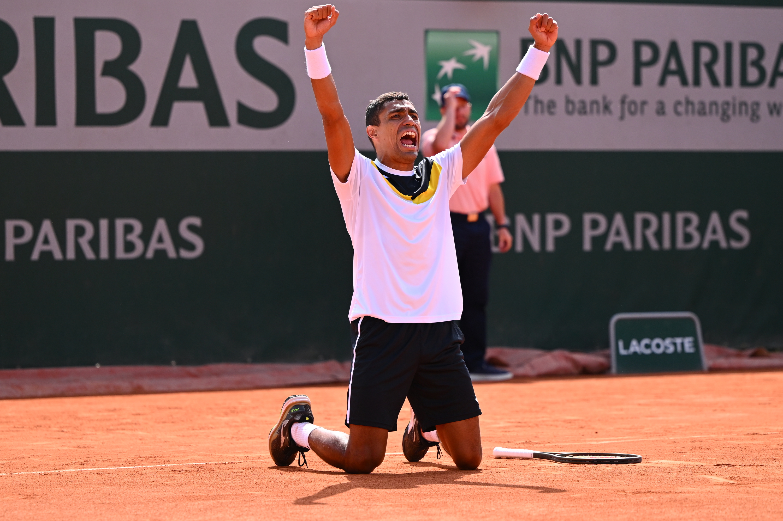 Thiago Monteiro, 3e tour, qualifications, Roland-Garros 2024