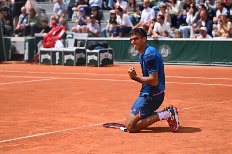 Roman Andres Burruchaga, 3e tour, qualifications, Roland-Garros 2024 