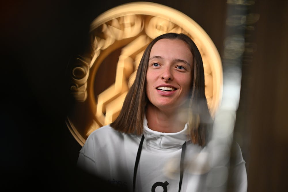 Iga Swiatek, media day, Roland-Garros 2024 Iga Swiatek, media day, Roland-Garros 2024