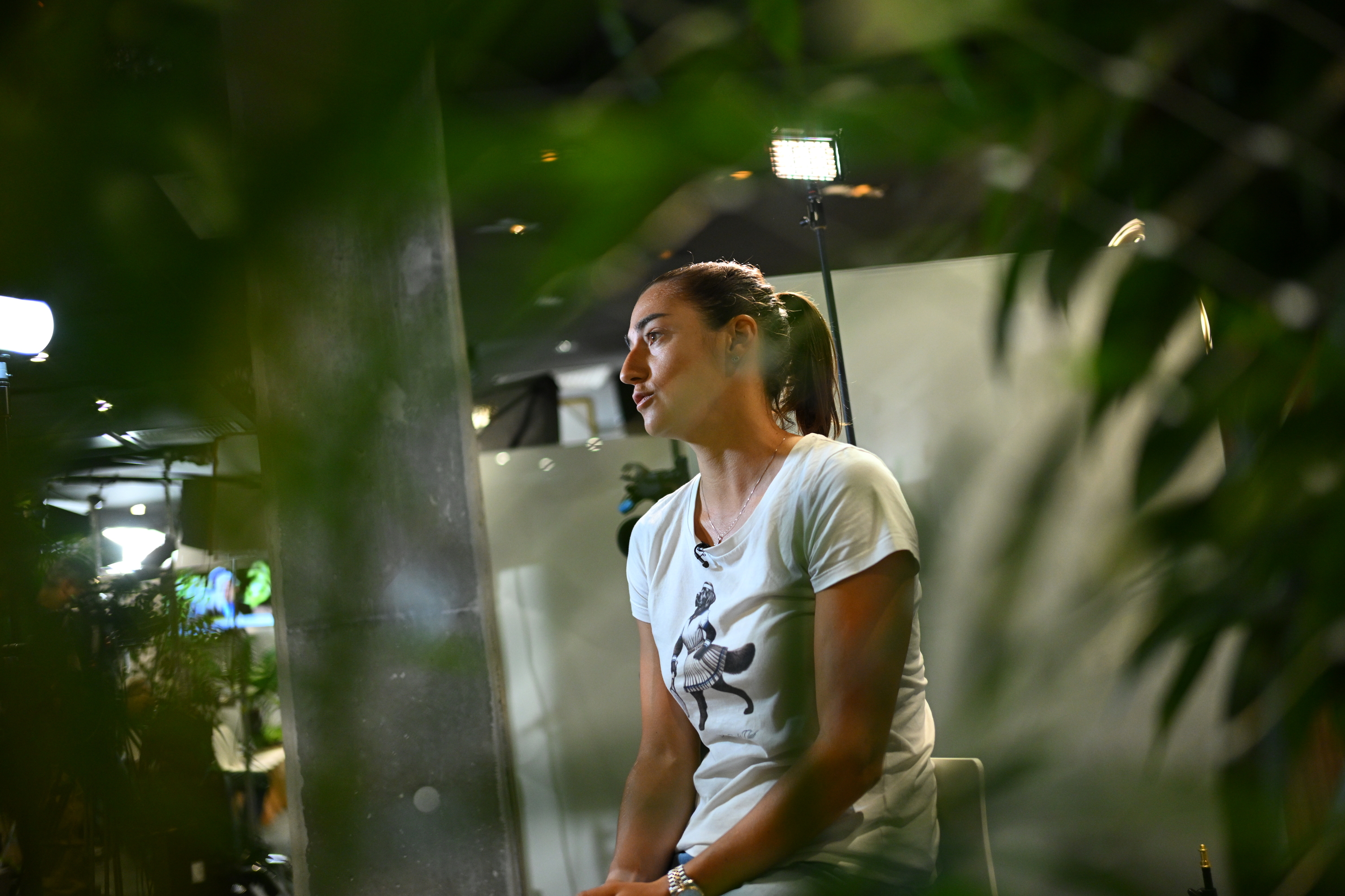 Caroline Garcia., Media Day, Roland-Garros 2024